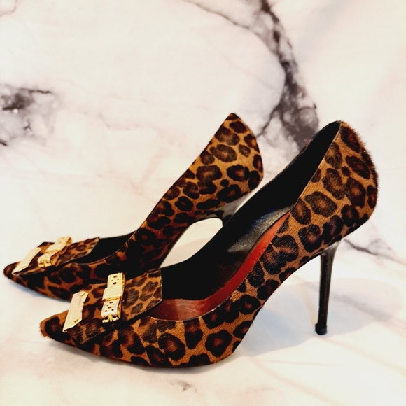 Burberry Prorsum Leopard Heels - Picture 4 of 9